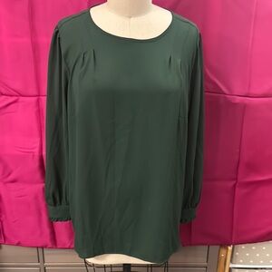 LOFT Plus Green Blouse